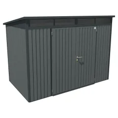 Grey 10ft x 6ft Hixon Shed