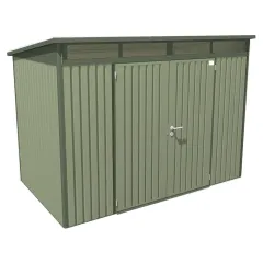 Green 10ft x 6ft Hixon Pent Shed