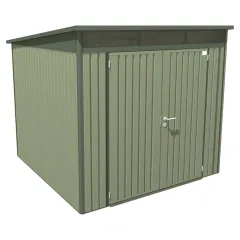 Green 8ft x 8ft Hixon Pent Shed