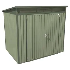 Green 8ft x 6ft Hixon Pent Shed