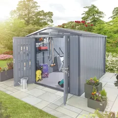 Grey Alton 10ft x 8ft Shed