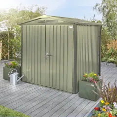 Green 10ft x 6ft Alton Shed